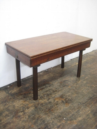 Rare George III Mahogany Campaign Table