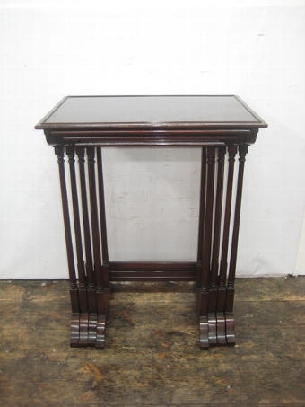 Antique Georgian Style Quartetto of Occasional Tables