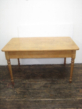 Antique Pine Kitchen Table