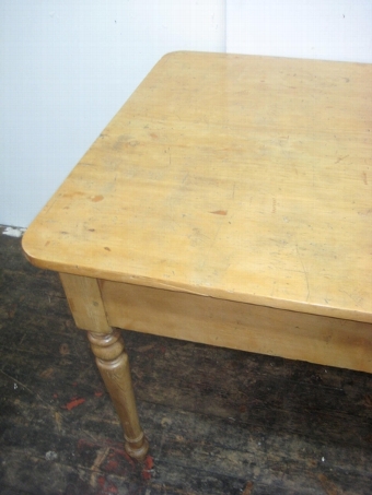 Antique Pine Kitchen Table