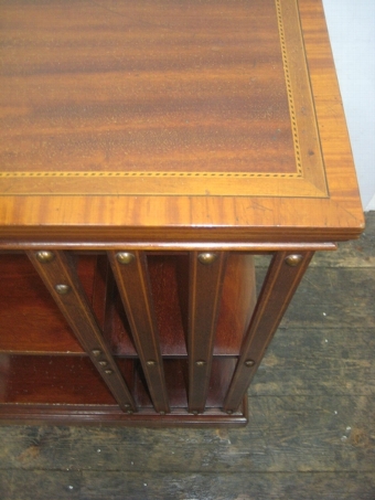 Antique Edwardian Revolving Bookcase