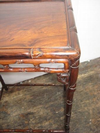 Antique Chinese Rosewood Quartetto Nest of Tables