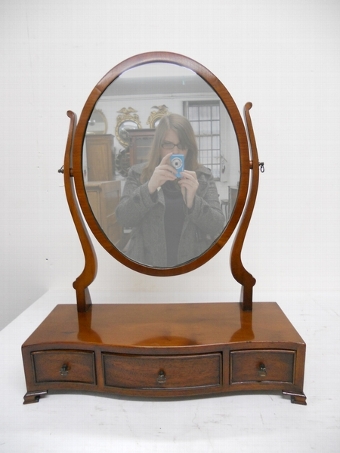 Antique George III Style Dressing Mirror