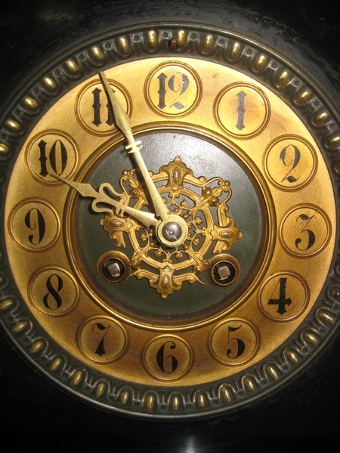 Antique :SALE: Victorian Slate Mantel Clock