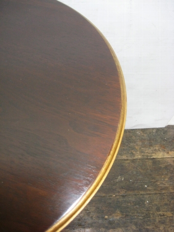 Antique William IV Mahogany Pedestal Table