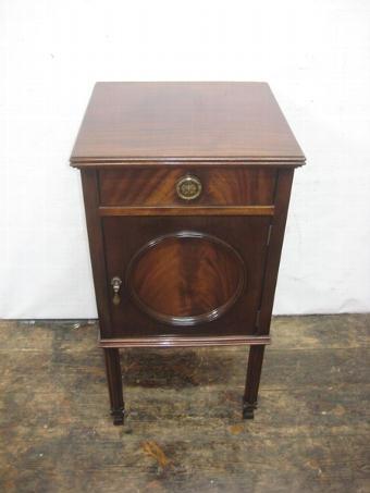 Antique George III Style Mahogany Locker