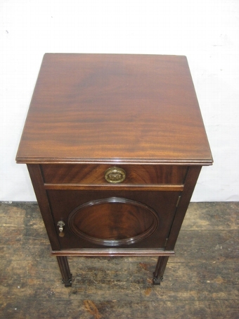 Antique George III Style Mahogany Locker