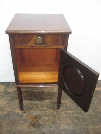 Antique George III Style Mahogany Locker