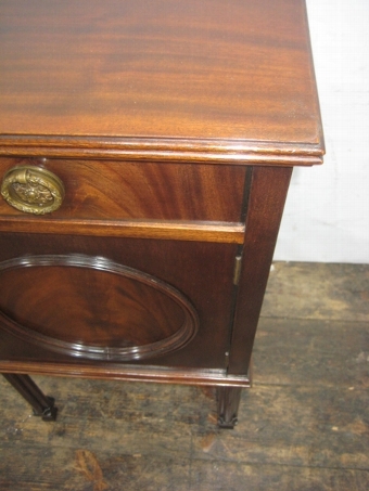 Antique George III Style Mahogany Locker