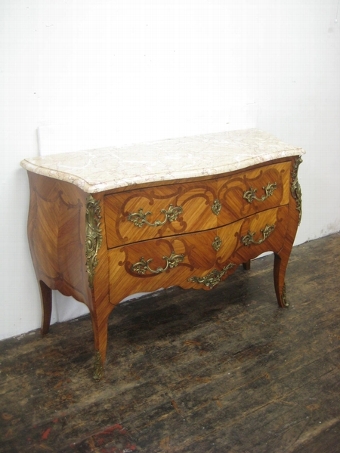 Louis XVI Style Marble Top Commode