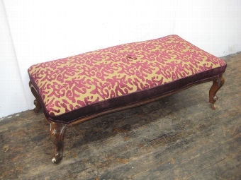 Mid Victorian Rosewood Stool