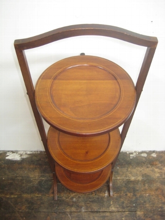 Antique Folding Cake Stand