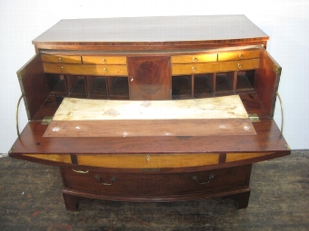 Antique George III Secretaire Chest of Drawers