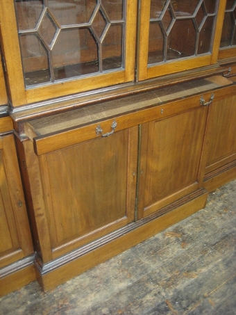 Antique George III Breakfront Bookcase