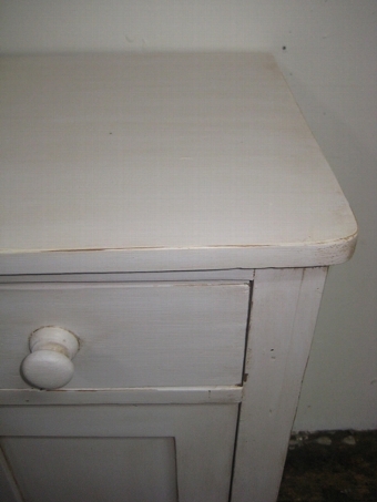 Antique Pair of Victorian Painted Lockers