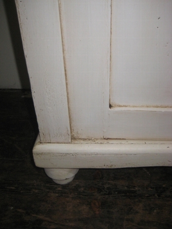 Antique Pair of Victorian Painted Lockers