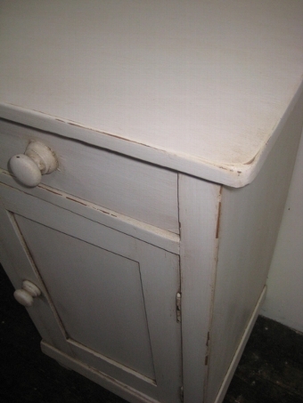 Antique Pair of Victorian Painted Lockers