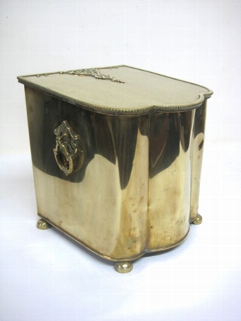 Brass Edwardian Coal Depot