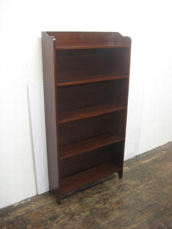 Neat Sized Mahogany Open Bookcase