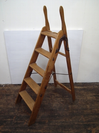 Set of Pine Library Steps