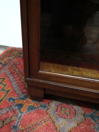 Antique Globe Wernicke Mahogany Sectional/Stacker Bookcase