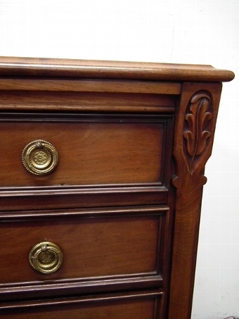 Antique Pair of Large Victorian Mahogany Bedside Cabinets