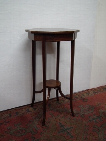 Edwardian Octagonal Occasional Table