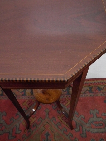 Antique Edwardian Octagonal Occasional Table