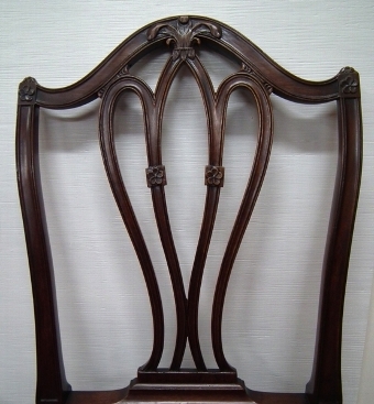 Antique Pair of Mahogany Hepplewhite Chairs