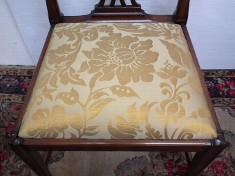 Antique Pair of Mahogany Hepplewhite Chairs