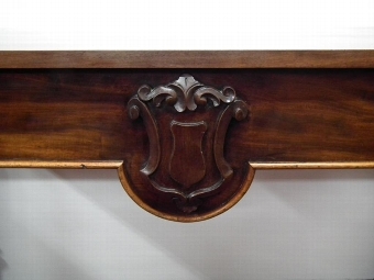 Antique Victorian Mahogany Hall Table
