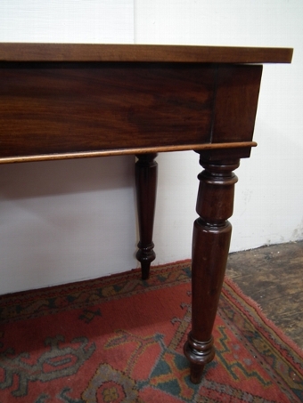 Antique Victorian Mahogany Hall Table