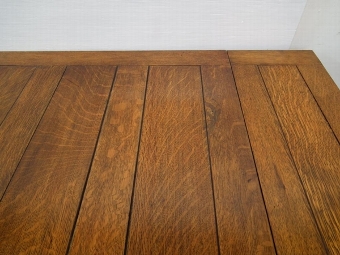Antique Oak Pull Out Table