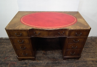 Antique George III Style Mahogany Desk
