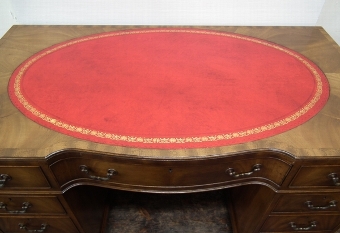Antique George III Style Mahogany Desk