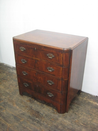 George II Style Walnut Chest of Drawers