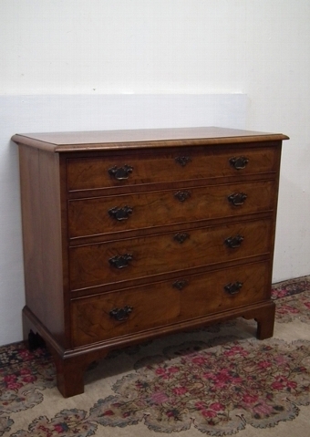 George II Style Walnut Chest of Drawers