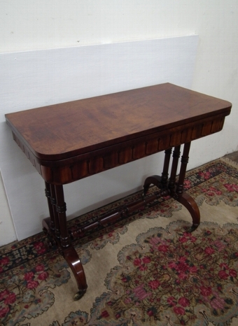 William IV Mahogany Tea Table