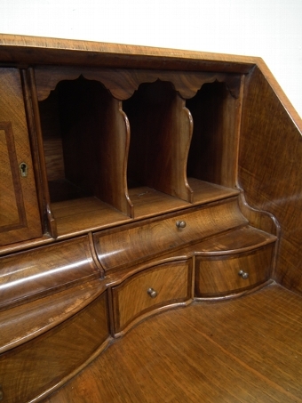 Antique George II Style Walnut Bureau