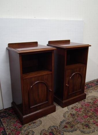 Pair of Victorian Bedside Cabinets