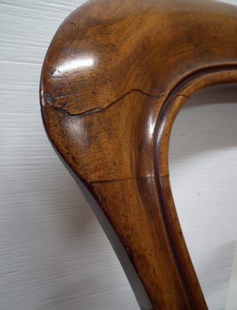 Antique Pair of Mid Victorian Mahogany Armchairs
