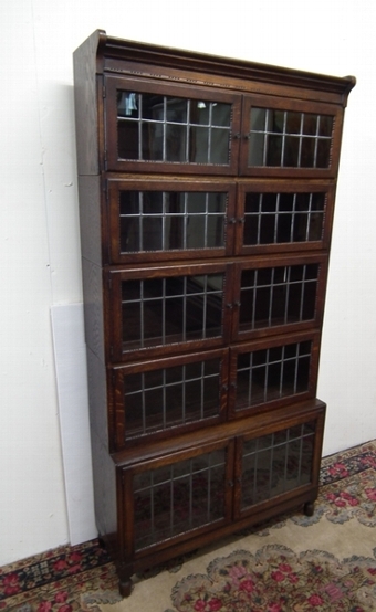 Oak Sectional Bookcase