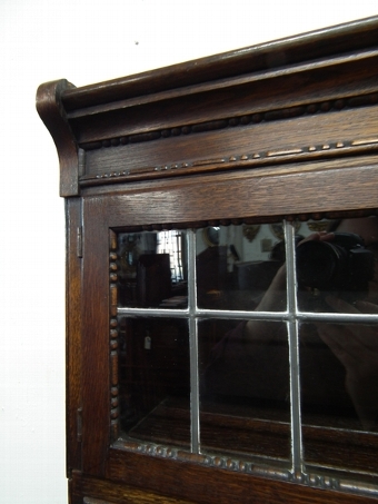 Antique Oak Sectional Bookcase