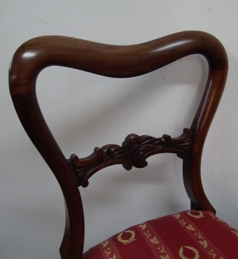 Antique Set of 6 Early Victorian Rosewood Dining Chairs