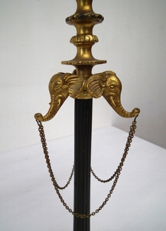 Antique Pair of Louis XVI Style Gilt Bronze Candelabra
