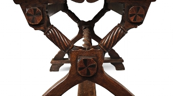 Antique Liberty & Co Tudor Building Oak Centre Table