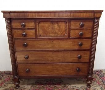 William IV Scottish Mahogany Chest of Drawers