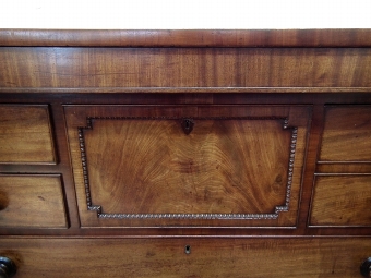Antique William IV Scottish Mahogany Chest of Drawers