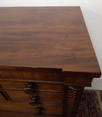 Antique William IV Scottish Mahogany Chest of Drawers
