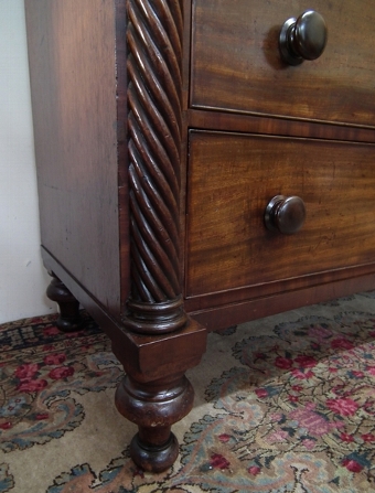 Antique William IV Scottish Mahogany Chest of Drawers